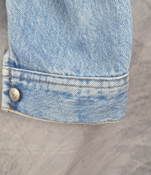 Big Star Large Jean Jacket Faded And Worn Vibe - Picture 4 of 9